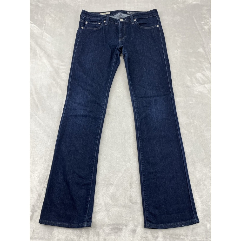 AG Adriano Goldschmied Jeans Women 29 Regular Blue The Ballard Slim Boot Preppy